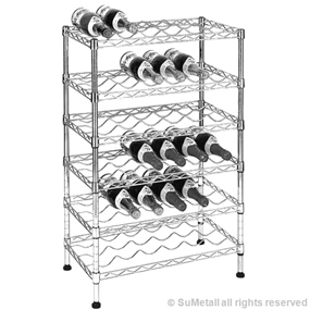 China supplier for Wire Shelving for Wine Bottle